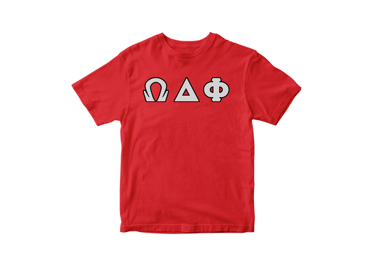 Omega Delta Phi Red Shirt