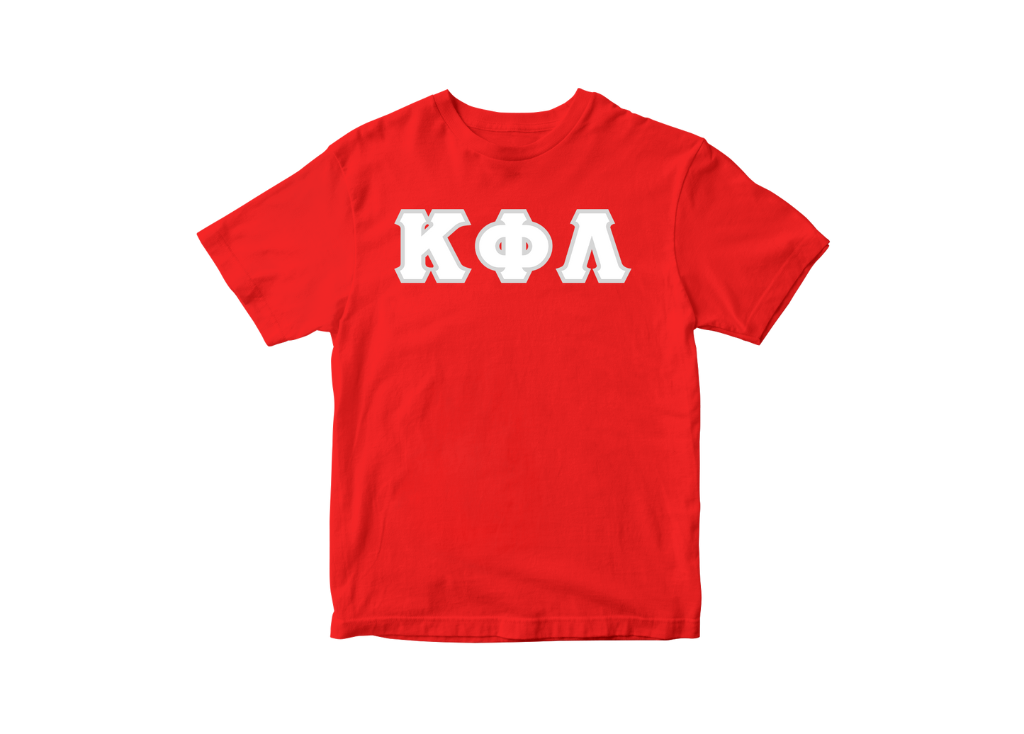 Kappa Phi Lambda Red Letter Tee