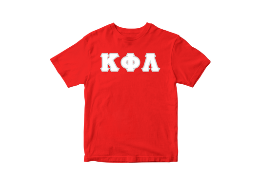 Kappa Phi Lambda Red Letter Tee