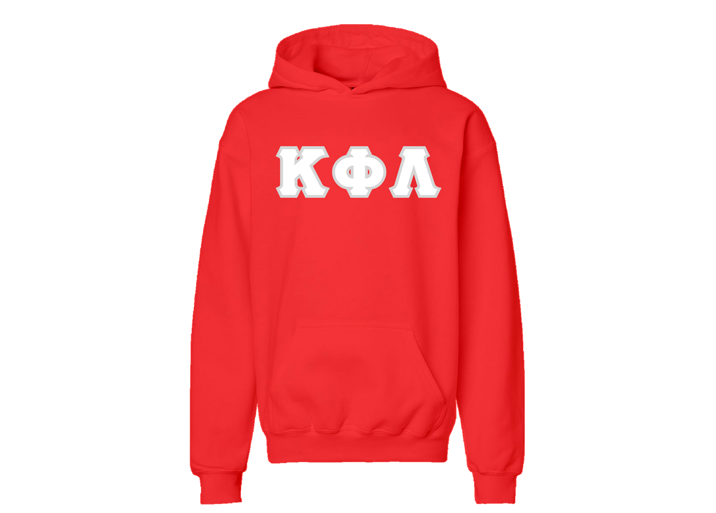 Kappa Phi Lambda Red Letter Hoodie