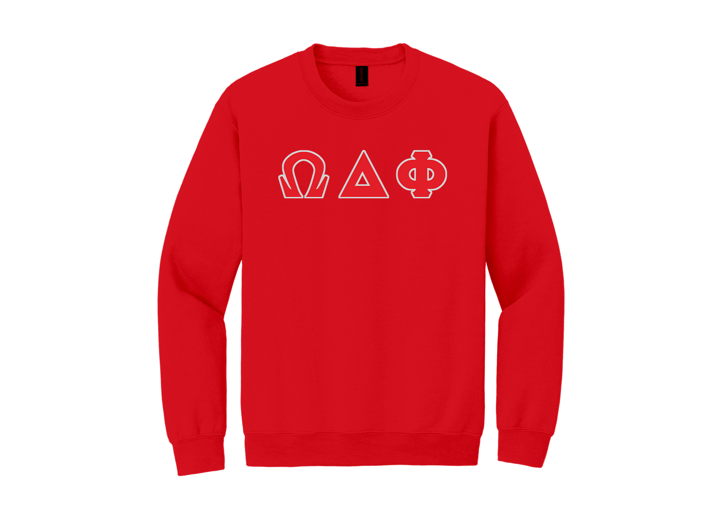 Omega Delta Phi Red Crewneck