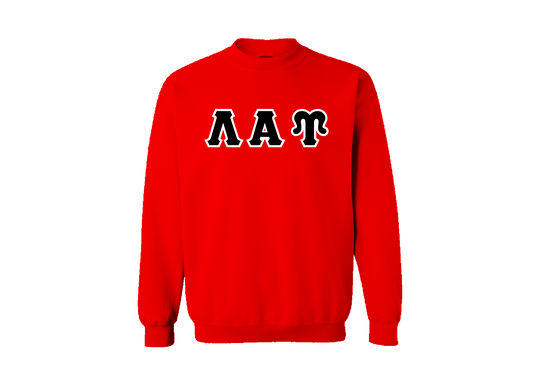 Lambda Alpha Upsilon Red Crewneck