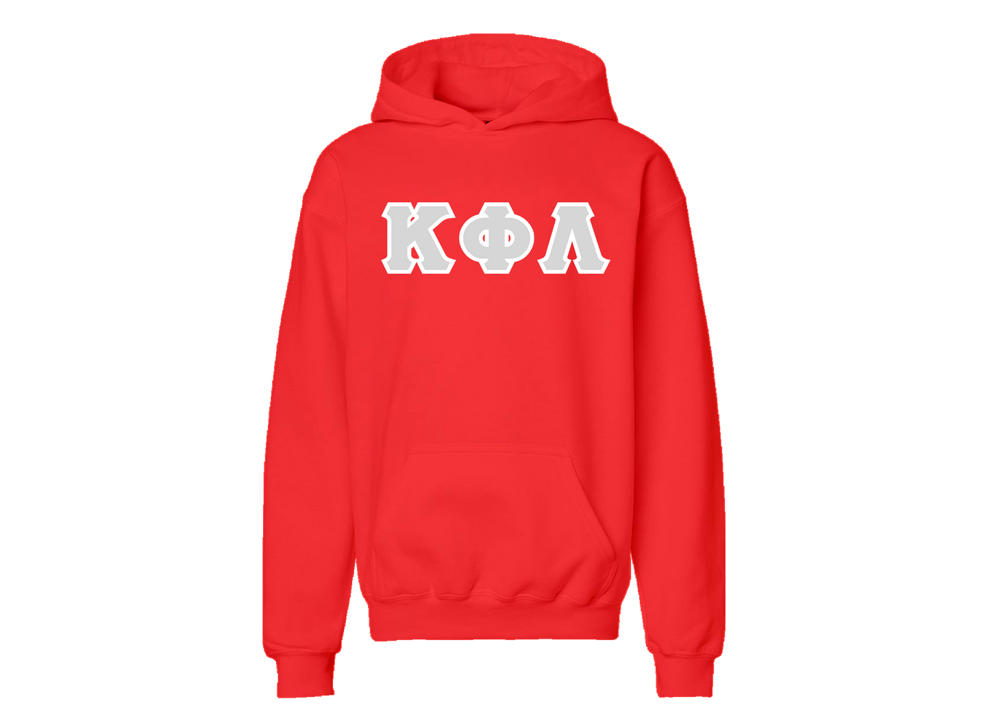 Kappa Phi Lambda Red Letter Hoodie