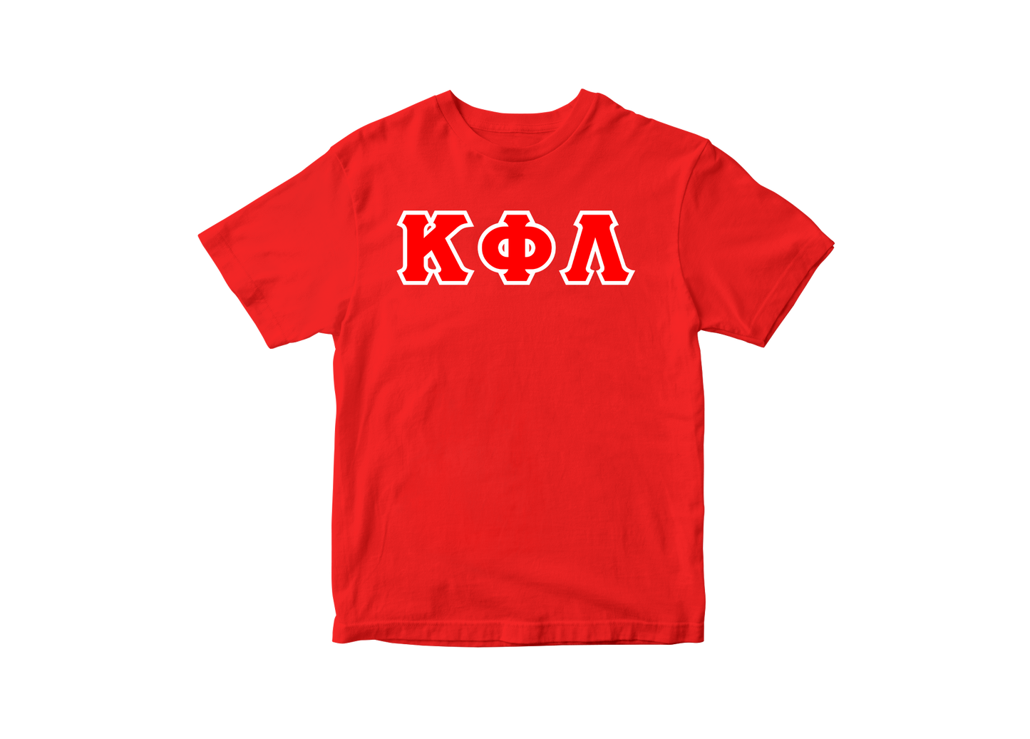 Kappa Phi Lambda Red Letter Tee
