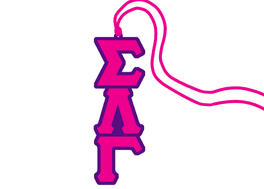 Sigma Lambda Gamma Greek Letter Tiki
