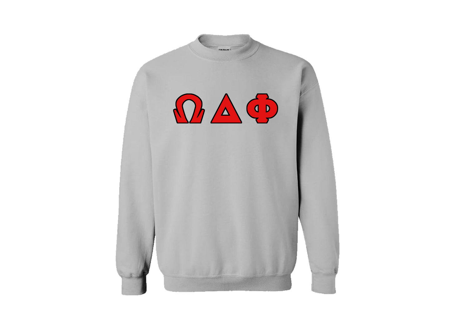 Omega Delta Phi Gray Crewneck