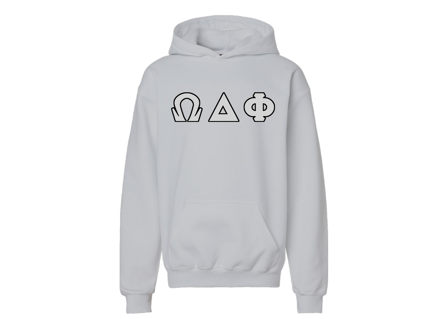 Omega Delta Phi Gray Hoodie