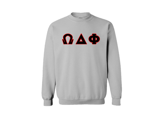 Omega Delta Phi Gray Crewneck