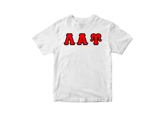 Lambda Alpha Upsilon White Tshirt