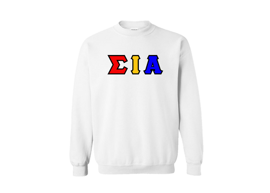 Sigma Iota Alpha White Sweater