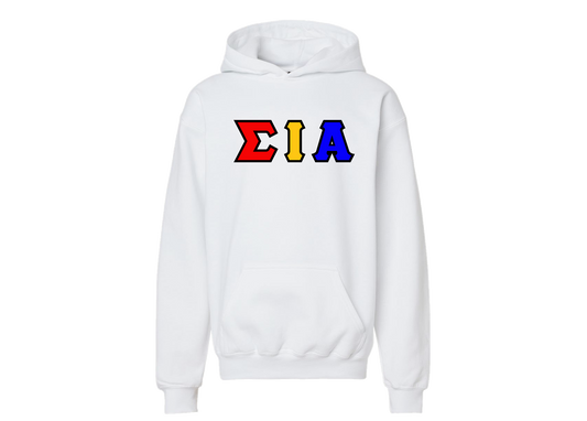 Sigma Iota Alpha White Hoodie
