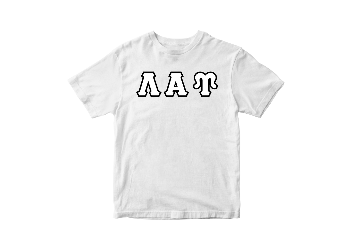 Lambda Alpha Upsilon White Tshirt