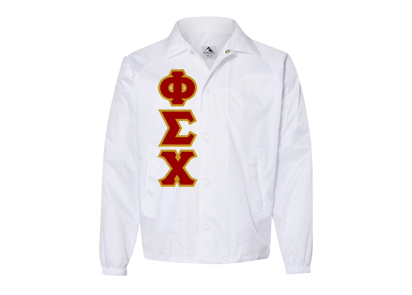 Phi Sigma Chi White Line Jacket