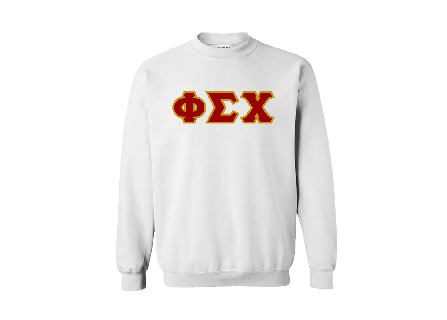 Phi Sigma Chi White Letter Crewneck