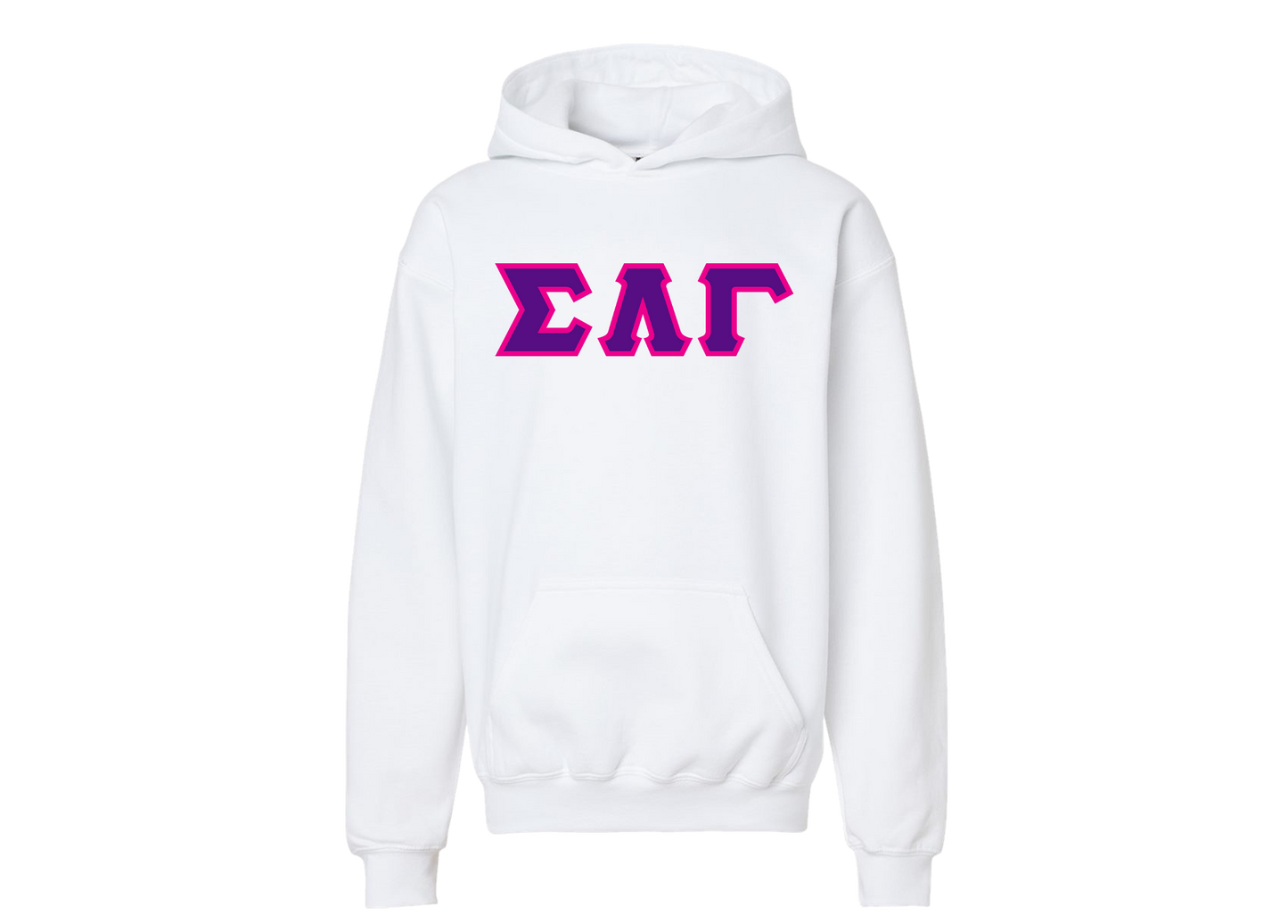 Sigma Lambda Gamma White Hoodie