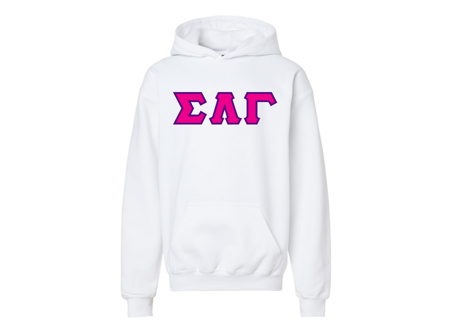 Sigma Lambda Gamma White Hoodie