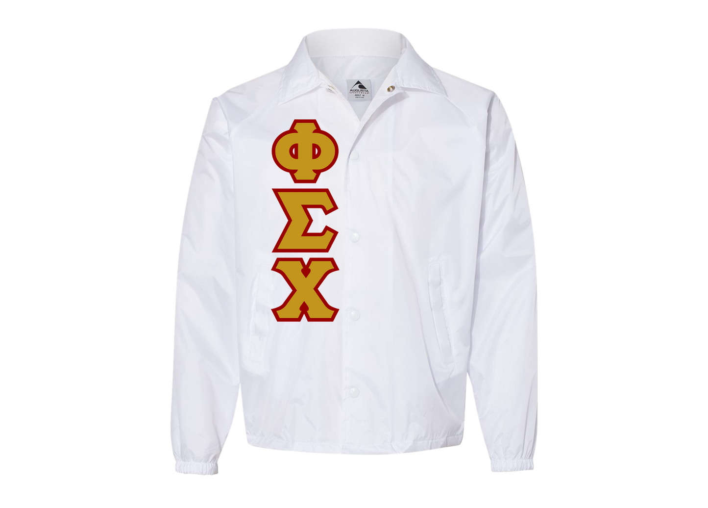 Phi Sigma Chi White Line Jacket