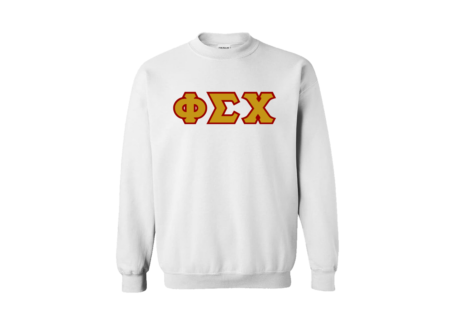 Phi Sigma Chi White Letter Crewneck