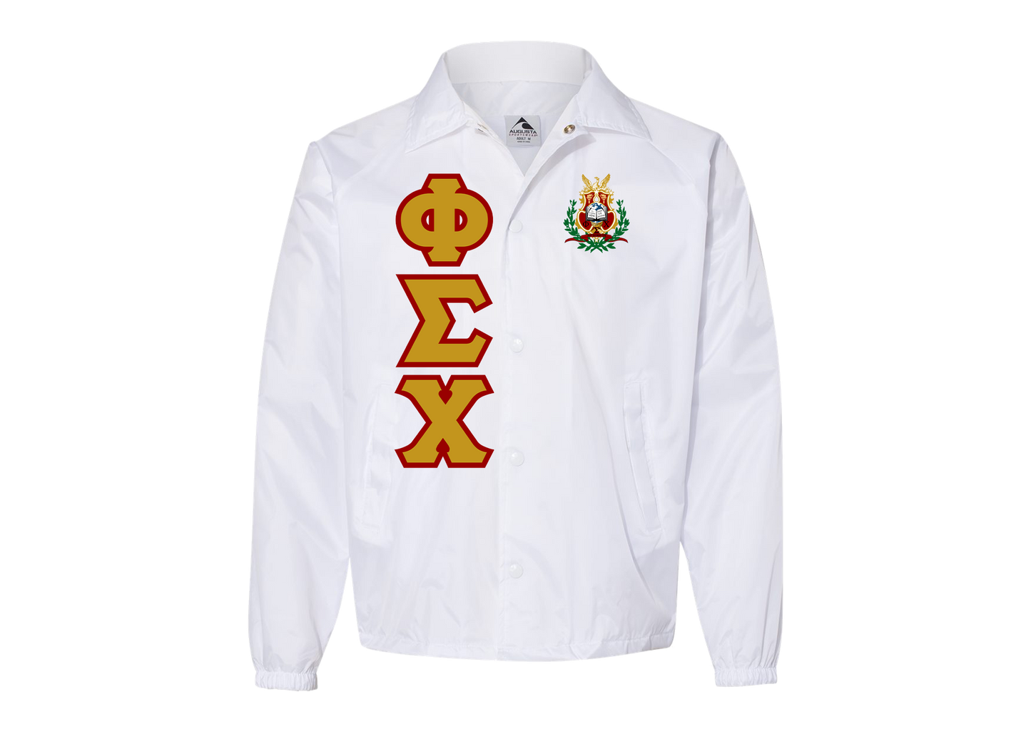 Phi Sigma Chi White Line Jacket