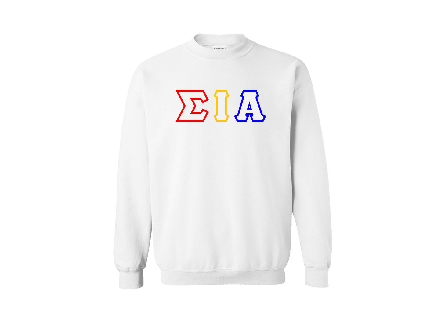 Sigma Iota Alpha White Sweater